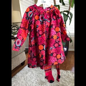 Retro Little Girl’s Dress Outfit